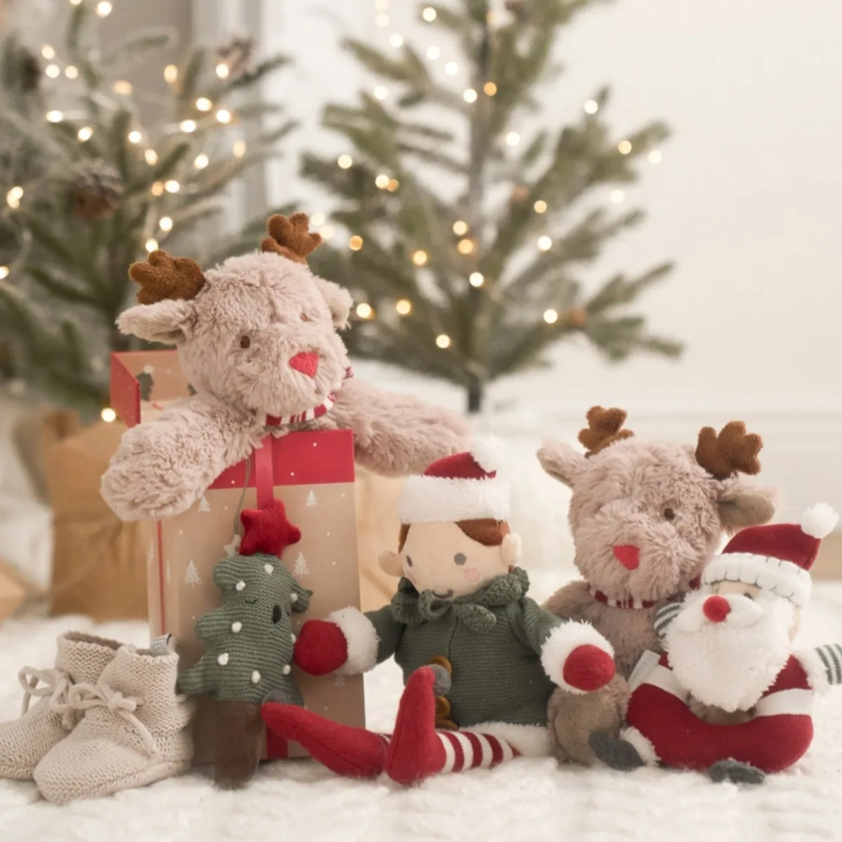 Santa Claus Plush Teddy Bear - 图片 2